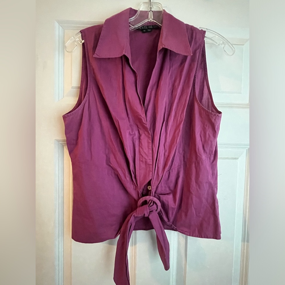 Lafayette 148 New York sleeveless shirt, size 10